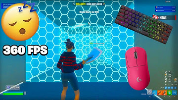 Steelseries Apex Pro TKL ASMR Chill🤩 Piece Control 1v1🏆Satisfying Keyboard Fortnite
