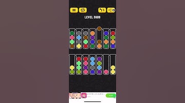 【Ball sort puzzle】  Level 3609