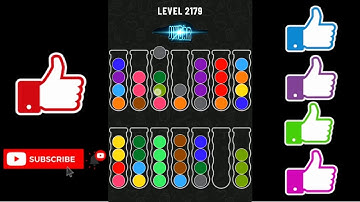 Ball Sort Puzzle Level 2179