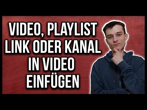 Video: So Fügen Sie Einen Link Mit Einem Titel Ein