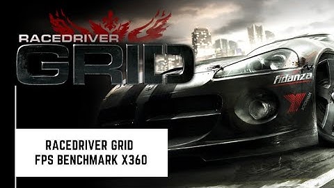 Racedriver: Grid | FPS Benchmark | Xbox 360