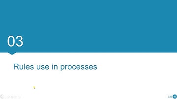 BPM course: 3. Advanced Automation | Rules use in processes 3.03 03
