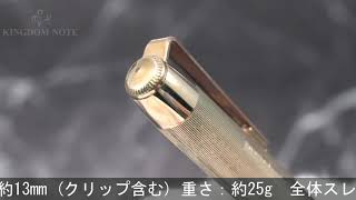 YARD・O・LED ヤード・オ・レッド メカニカルペンシル レコーダー 金張 1.18mm