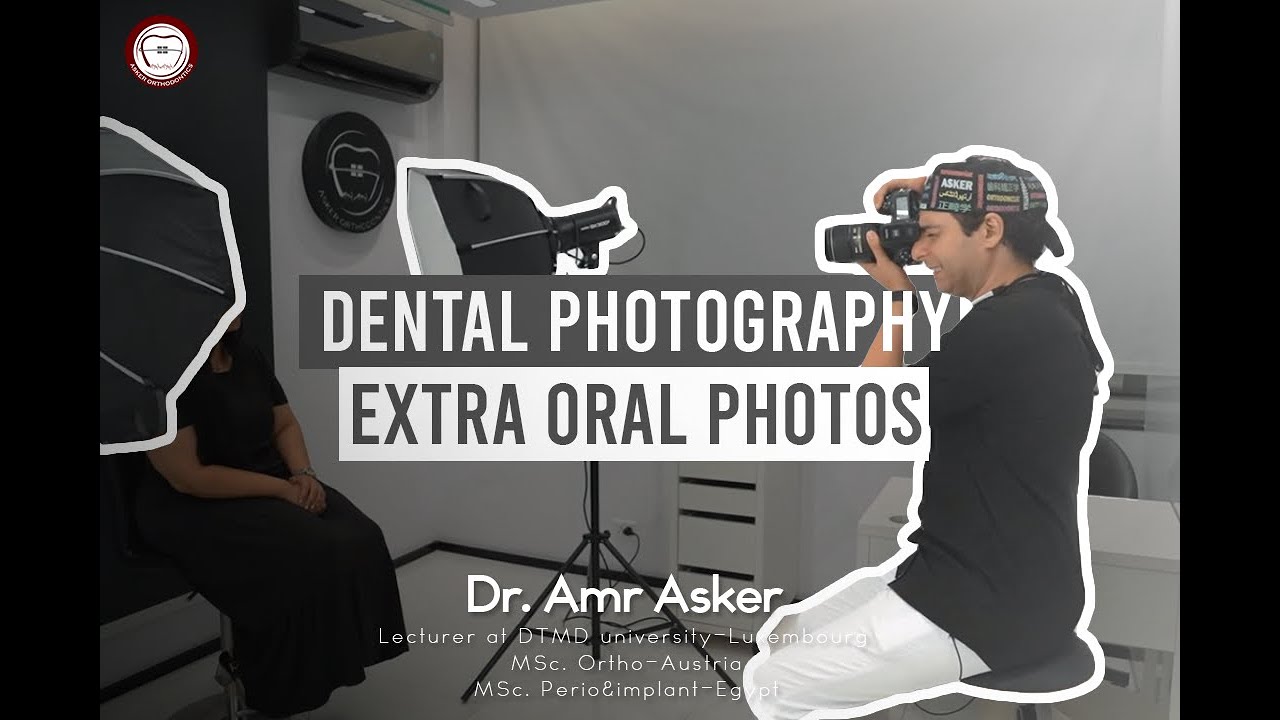 Dental photography in relation to orthodontics (part 1) extra oral photos at Asker Ortho. center