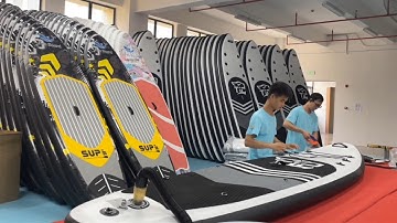 Handcrafted Inflatable Paddle Boards: Inside an Intriguing Korean Factory
