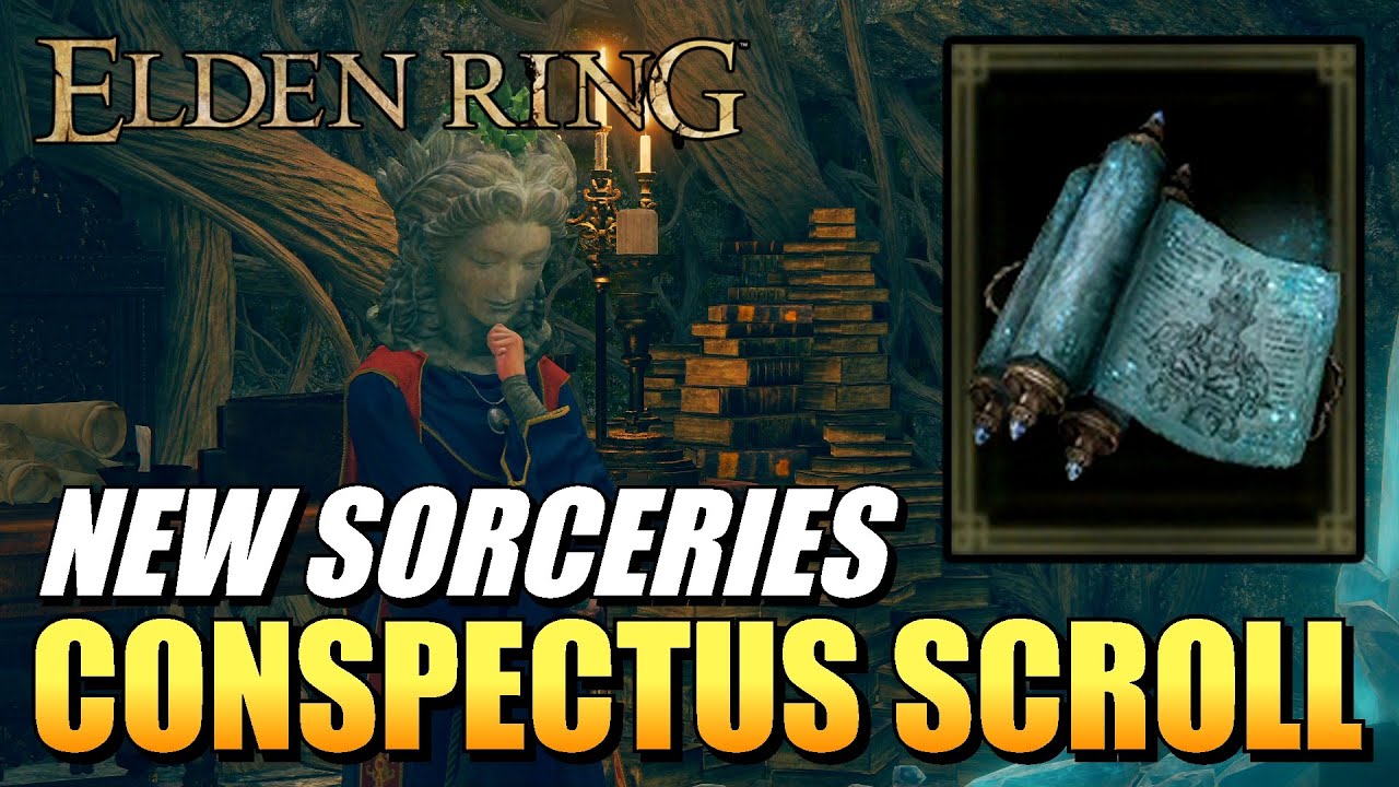 Elden Ring - How To Get Conspectus Scroll (Unlock New Sorceries In The Shop)