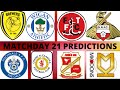 My FINAL 2019/20 Sky Bet League 1 Predictions - YouTube