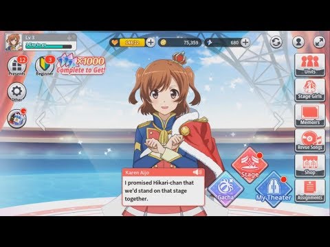 Revue Starlight Re LIVE Gameplay (with commentary)