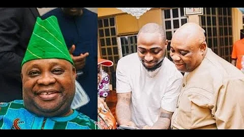 Davido sheds tears of joy as uncle, Senator Ademola Adeleke leads in Osun gubernatorial election