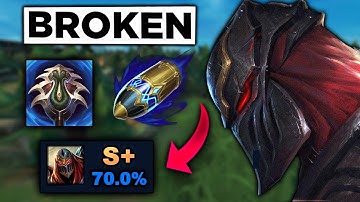 Rank 1 Zed SHOWS THE BEST BUILD TO CLIMB