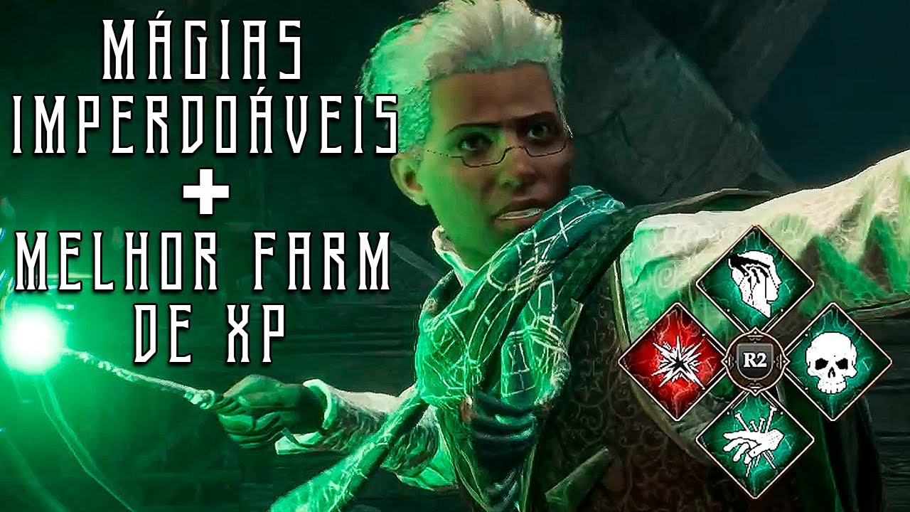 HOGWARTS LEGACY - TODAS MÁGIAS IMPERDOÁVEIS + MELHOR FARM DE XP