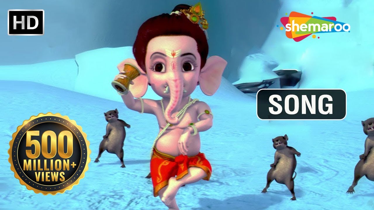 Bal Ganesh   Naache Dhin Dhin  Favourite Kids song  Shemaroo Kids