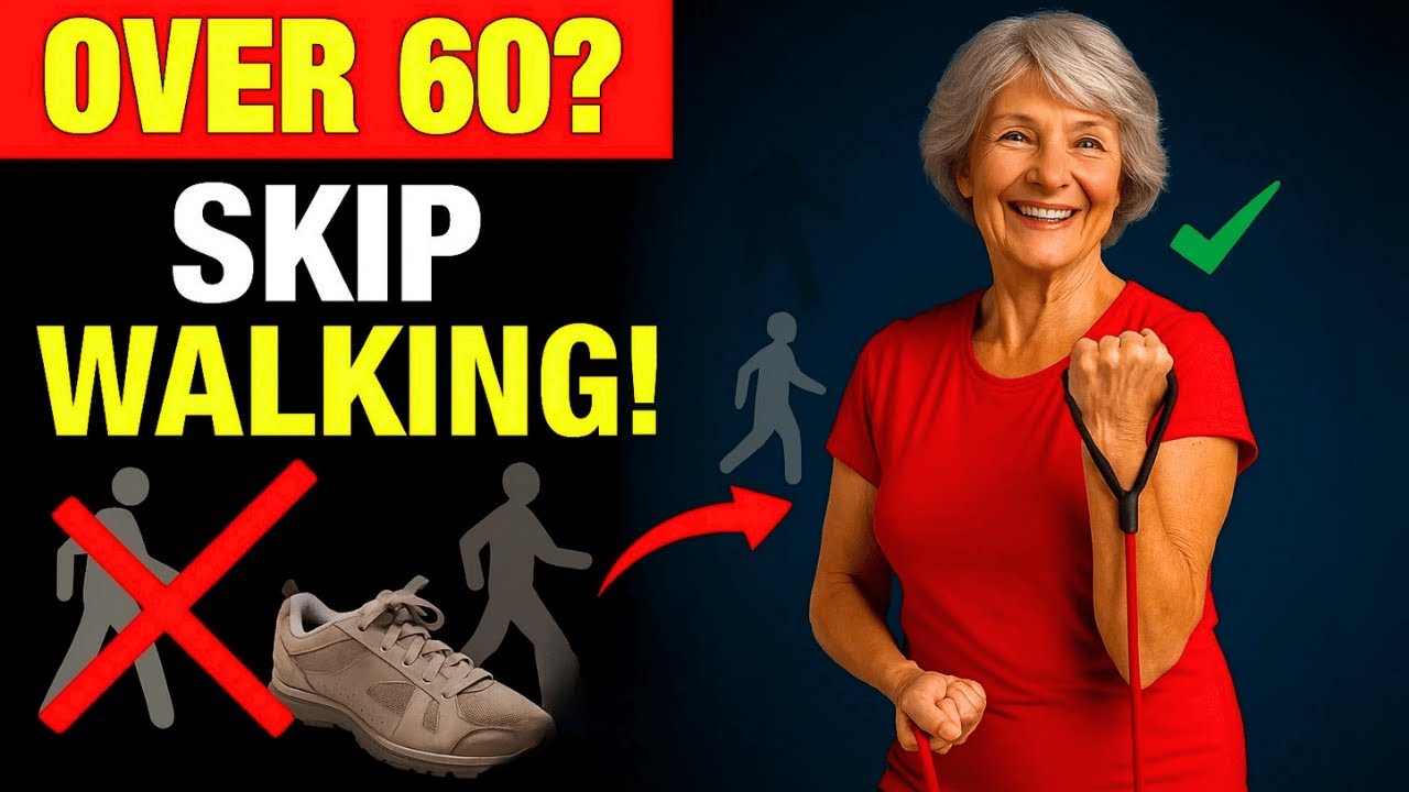 OVER 60? Skip Walking! These 5 Easy Workouts Keep You Strong Healthy