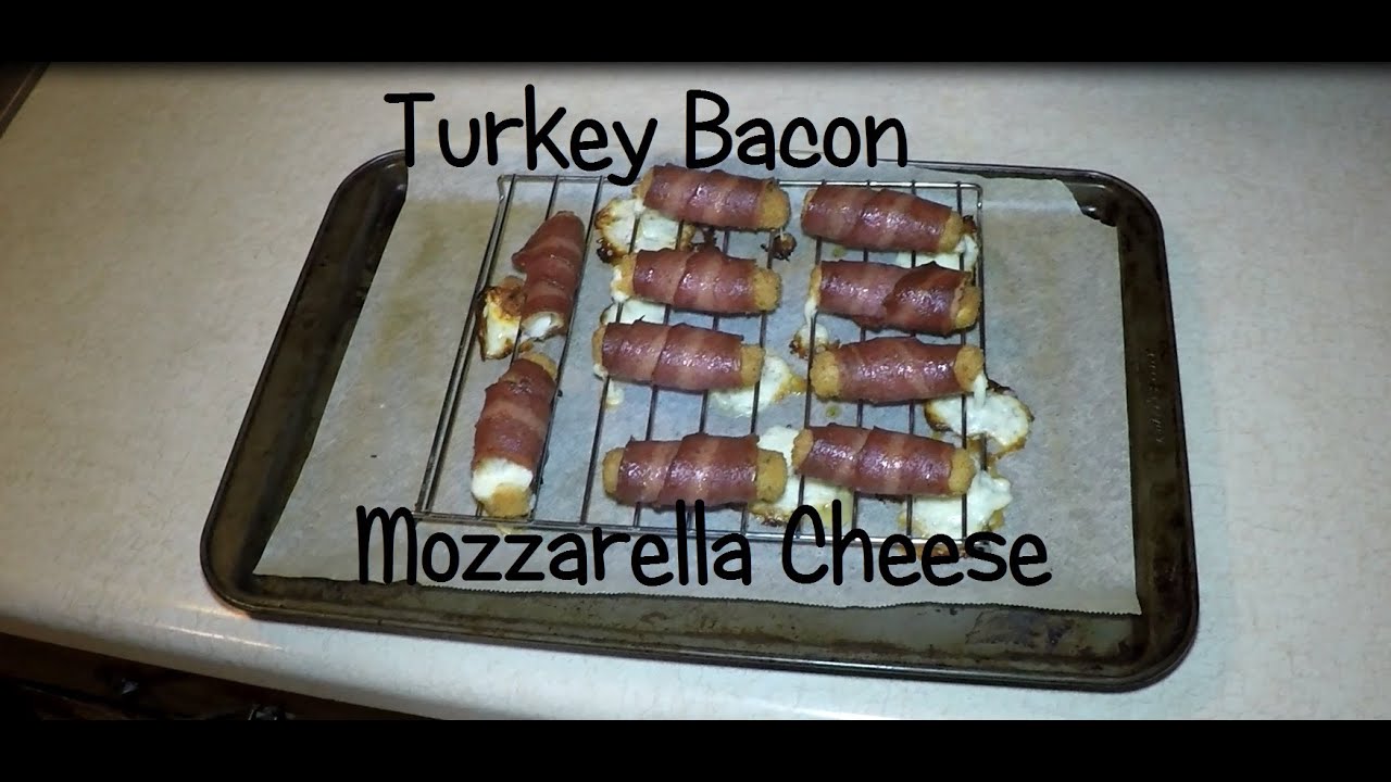 Healthy Turkey Bacon Baked Cheese Sticks YouTube