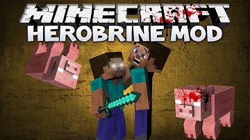 Minecraft: Herobrine !! mod review (1.7.2)
