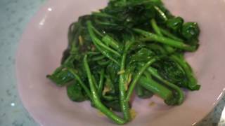 巧無肉：薑粒芥蘭苗 Chinese Kale w\/ginger | Hao's Kitchen