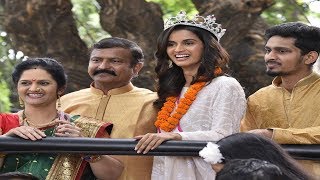 fbb Colors Femina Miss Grand India 2019 Shivani Jadhav's royal Homecoming