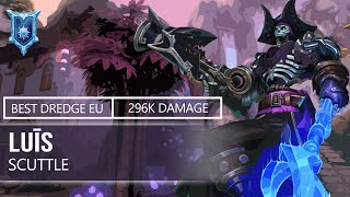 Luīs Best Dredge EU 296K Damage | Diamond | SCUTTLE | Paladins Competitive Gameplay