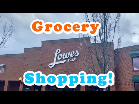 Quick Grocery Trip to LOWE'S FOODS| grocery haul| shop with me| day in my life| shopping vlog