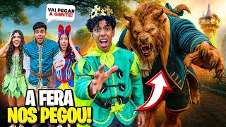 A Fera Invadiu A Festa De Príncipes E Princesas Temos Que Fugir