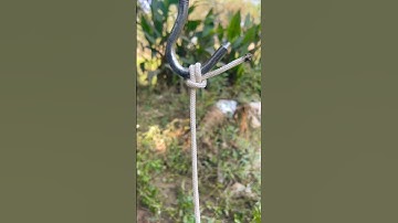 Simple rope knots tutorial #howto #youtubevideo 👌