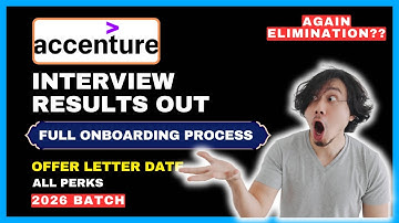Ken het volledige proces, anders... | Accenture interviewresultaten 2025 || Taak Mail