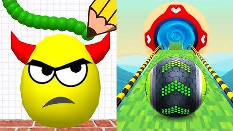 Draw To Smash VS Going Balls - BIG UPDATE 99788 Levels - Top Tiktok Satisfying ASMR Mobile Gameplay