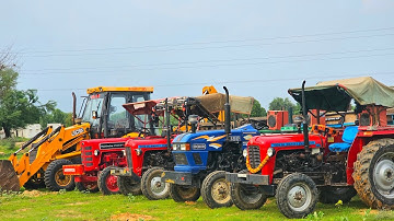 Tractor Stuck Loaded Mud in Trolley Power Precer | Mahindra 475 | Eicher 380 | Massey 241 | Kubota