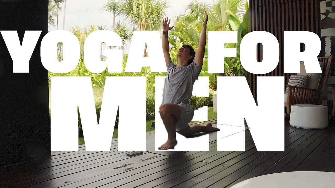 Hatha Yoga for Inflexible Men (15 Minute Beginner Routine)