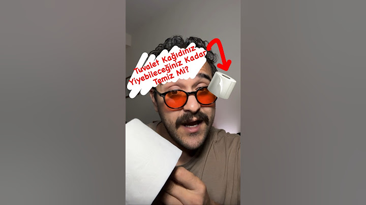 Yiyemeyeceğiniz Tuvalet Kağıdını Kullanmayın