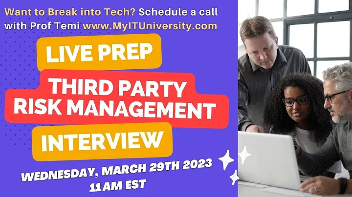 Live Interview Prep: Cybersecurity GRC Third Party Risk Management (TPRM)