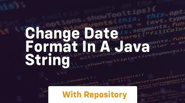 change date format in a java string