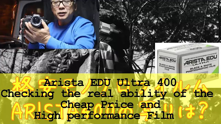 Arista edu ultra 400 4x5 review