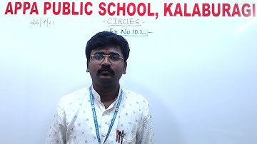 APS: GRADE-X: MATHEMATICS: CIRCLES:PART-6: Mr. VAIBHAV MUTTIN  : 26-07-2021