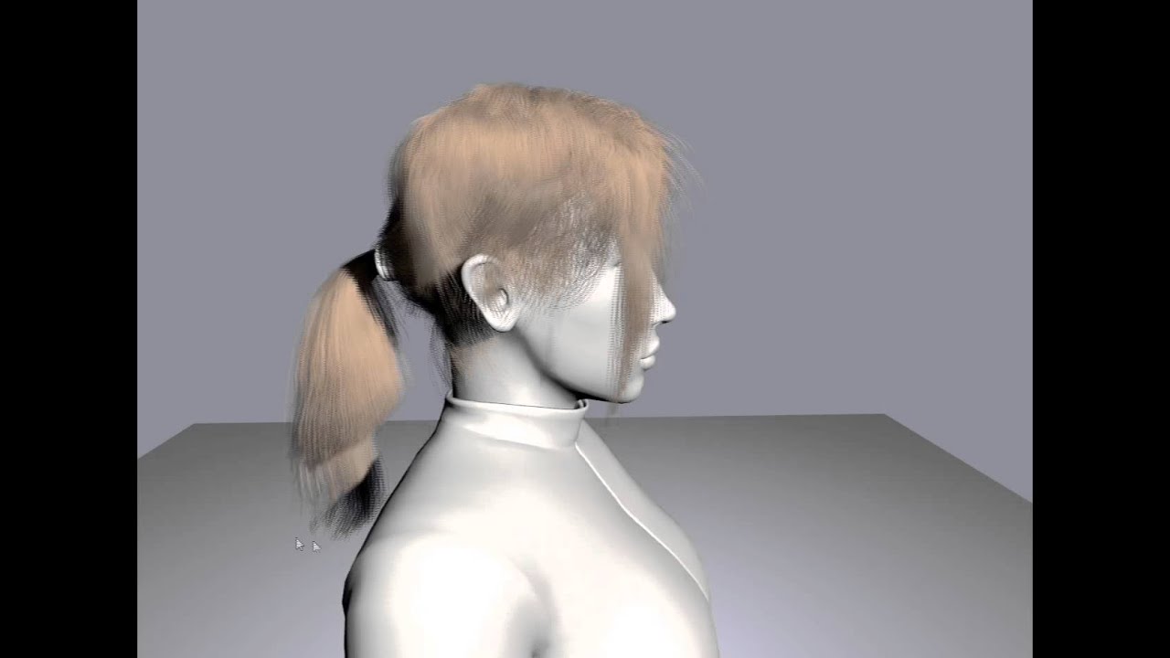Real Time Hair Simulation With Efficient Hair Style Preservation For Vriphys 2012 Youtube