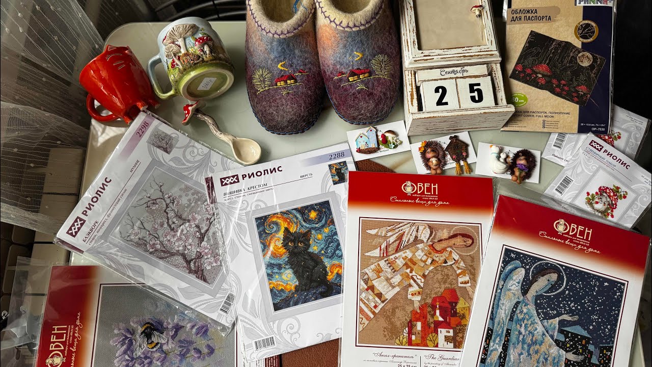Формула рукоделия - вышивальная выставка-ярмкарка (мини-обзор, первый день)