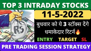 Best Intraday stocks for Tomorrow || 11 May 2022 || best Intraday shares for 11 May | Intraday Tips