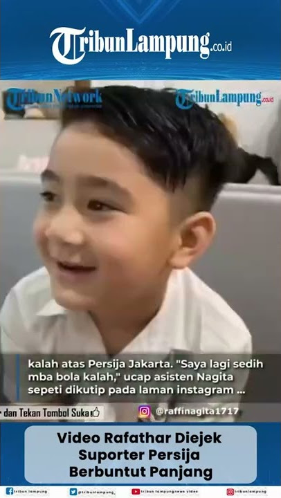 Video of Rafathar Being Mocked by Persija Supporters Has Long Consequences #Shorts #TRIBUNLAMPUNG