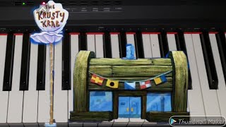 Full Krusty Krab Ragpipe Tune On Piano