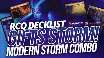 Izzet Gifts Storm for your RCQ! MTG Modern Storm Combo — Bryant