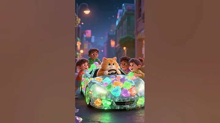 🐱Cat’s Treasure MISHAP! What Happened next💎!#shorts #funny #cat #cute #animals #comedy#cartoon