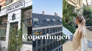 COPENHAGEN, DENMARK | TRAVEL VLOG | Sightseeing, Air BnB Tour & Yummy food (Pt. 1)