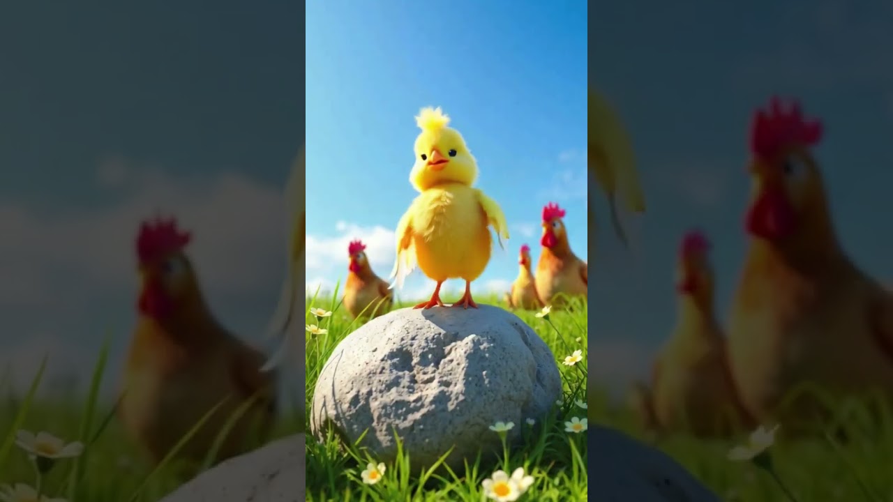 Practice and Courage – The Story of Chiku the Chick ننھے چوزے کی ہمت चीकू का सपना – उड़ने की कहानी