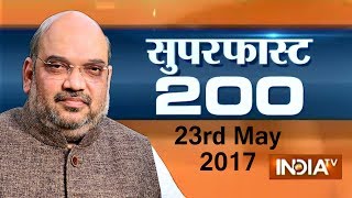 Watch 200 news stories at breakneck speed on India TV in its Superf...