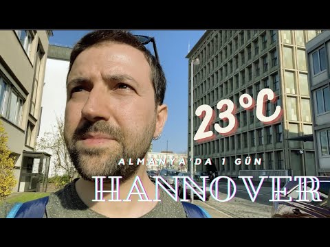 ALMANYA'DAN 1 GÜN | GÜNEŞİ GÖRDÜK | HANNOVER