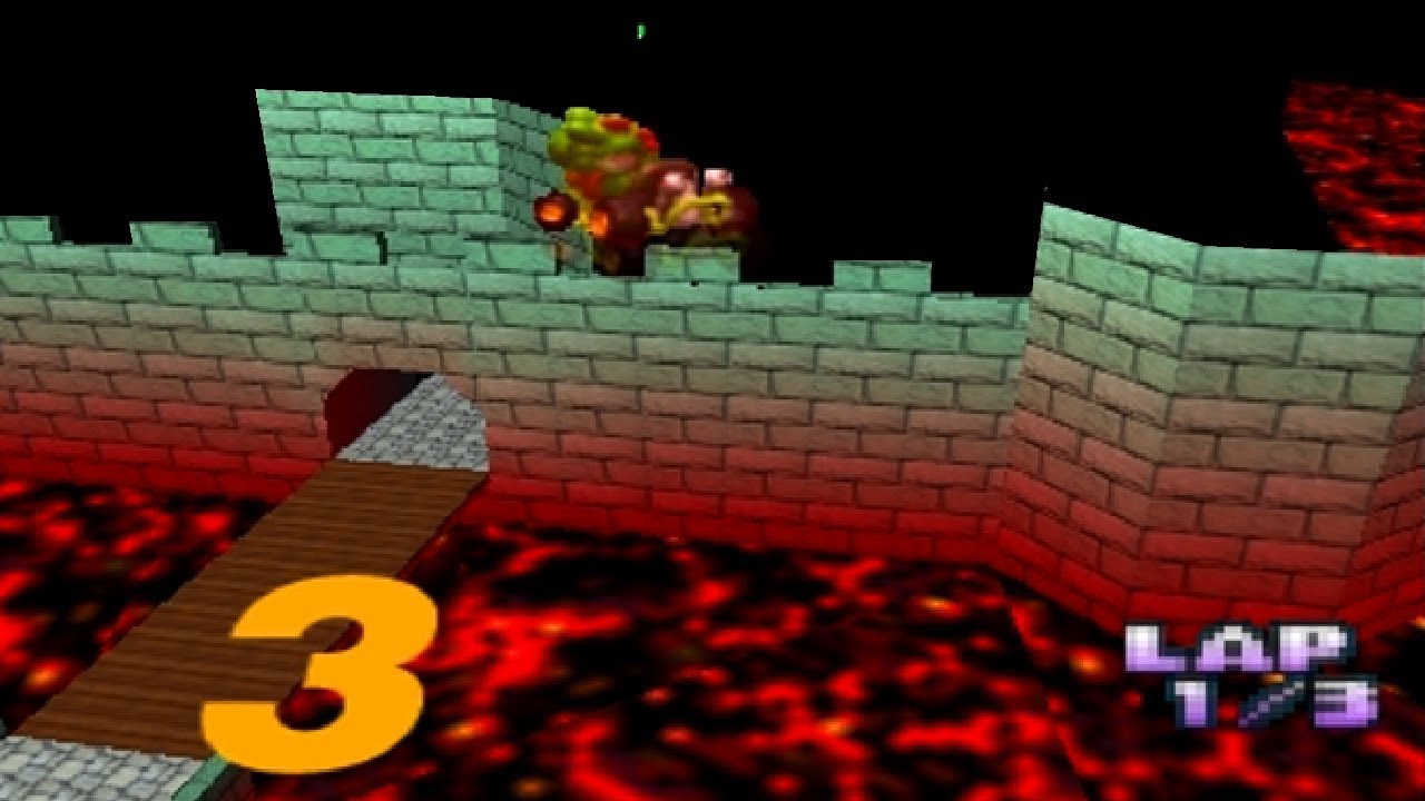 Mario Kart 64 EXTREME 4 CPU 1500CC Crazy Races (Uncontrollable Speed)