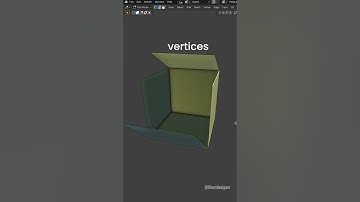 "🔥 Blender Tip: Easily Separate Edges & Vertices! ✂️✨"#Blender3D