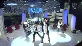 [1080p HD] 140209 Inkigayo B.A.P - SPY+1004