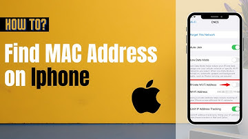 Find MAC Address on Iphone !! Find my MAC address on iphone !! MAC Address 2023