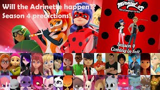 SEASON 4 AND THE MARINETTE AND ADRIEN SHIP? Will it happen? Miraculous Ladybug